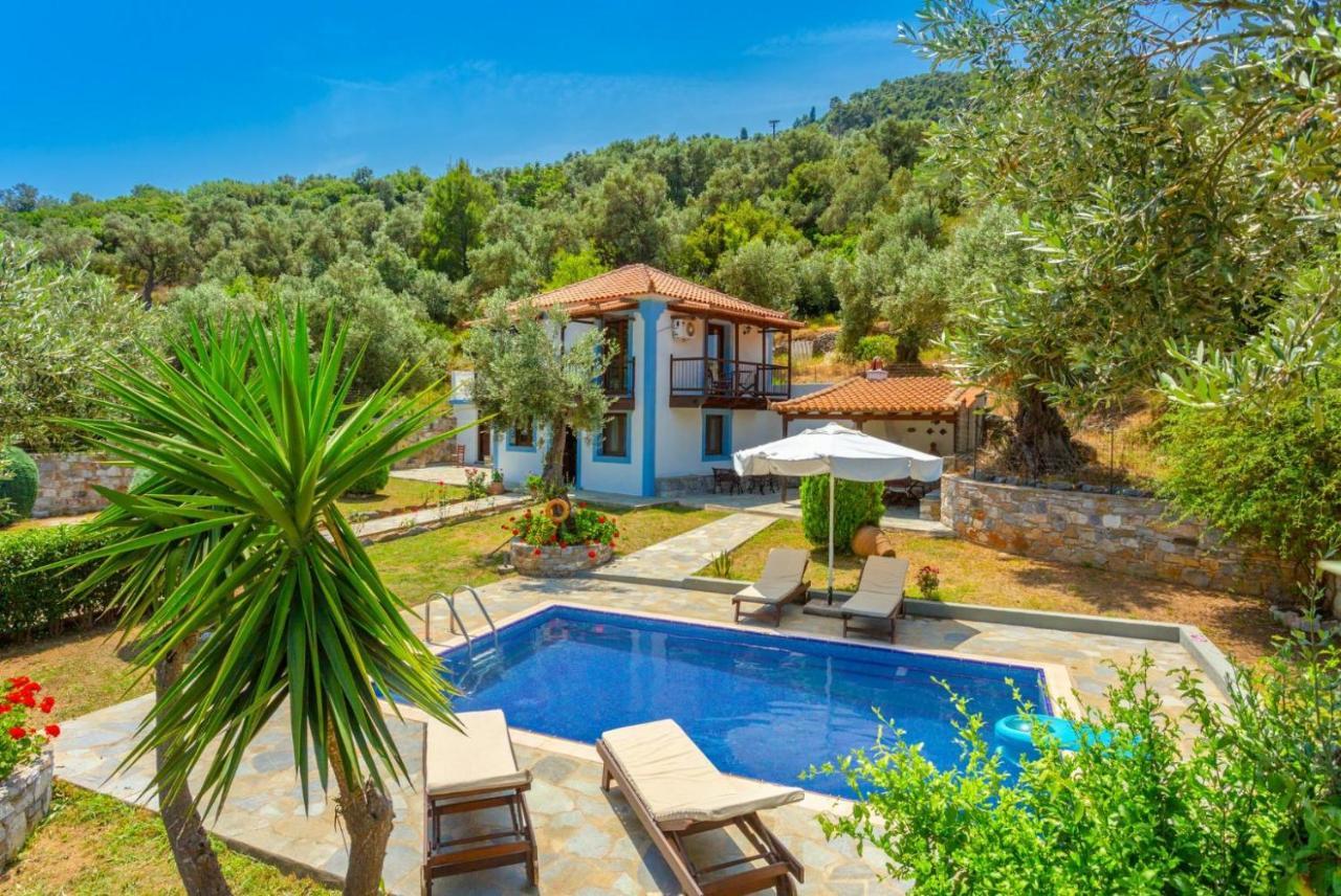 Villa Glysteri Panormos  Eksteriør billede