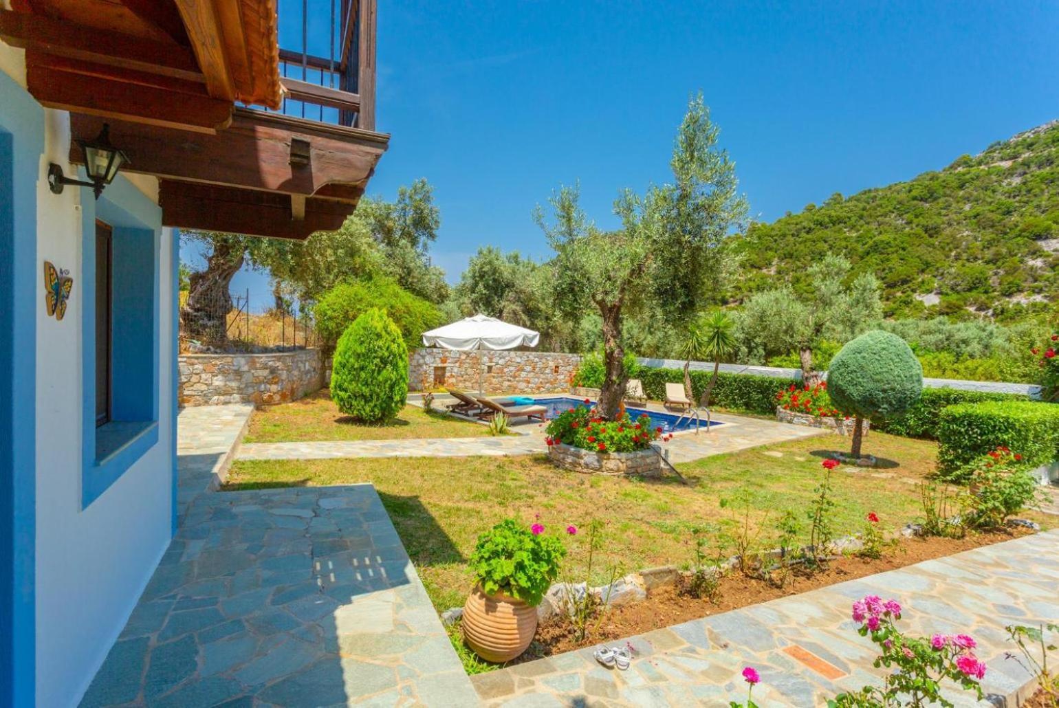 Villa Glysteri Panormos  Eksteriør billede