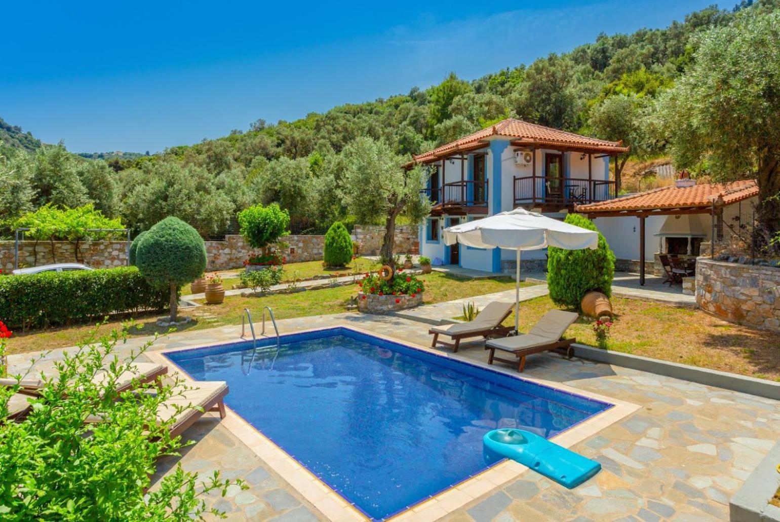 Villa Glysteri Panormos  Eksteriør billede