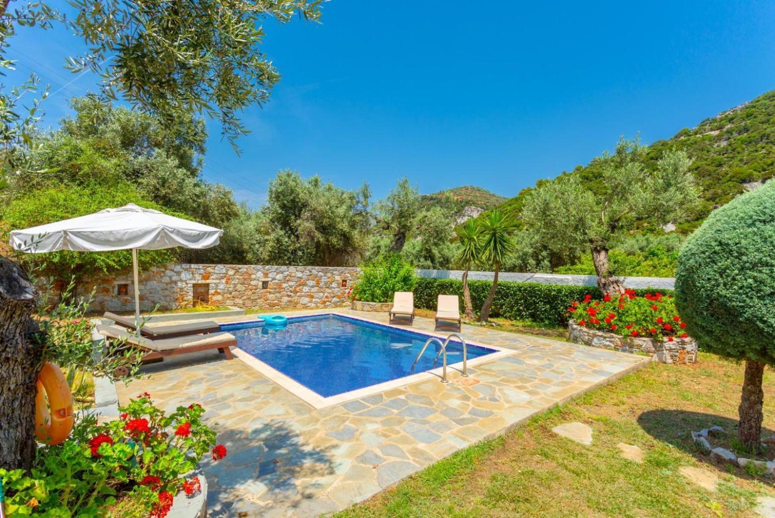 Villa Glysteri Panormos  Eksteriør billede