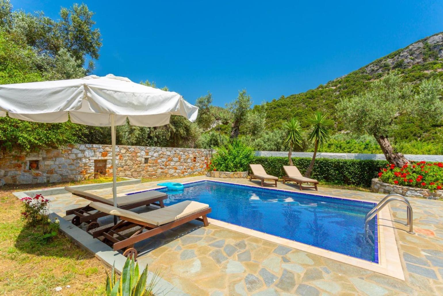 Villa Glysteri Panormos  Eksteriør billede